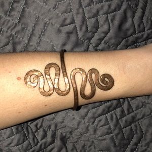 Hammered Copper Bracelet